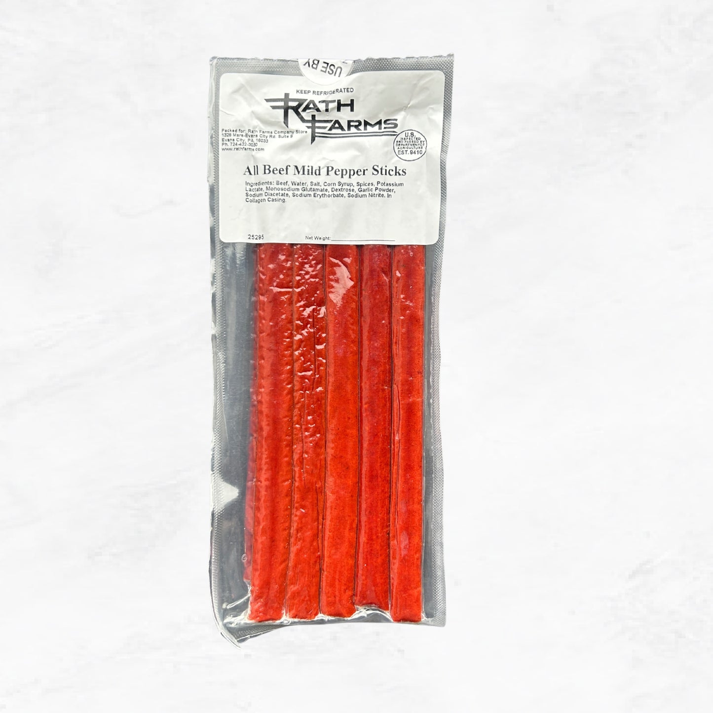 Mild Pepper Beef Sticks
