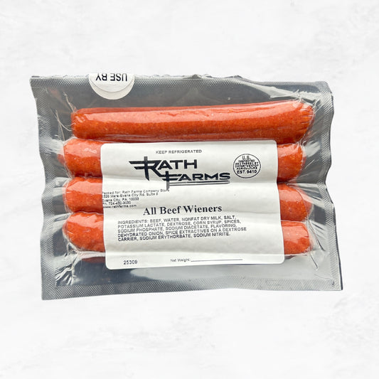 All Beef Hot Dogs