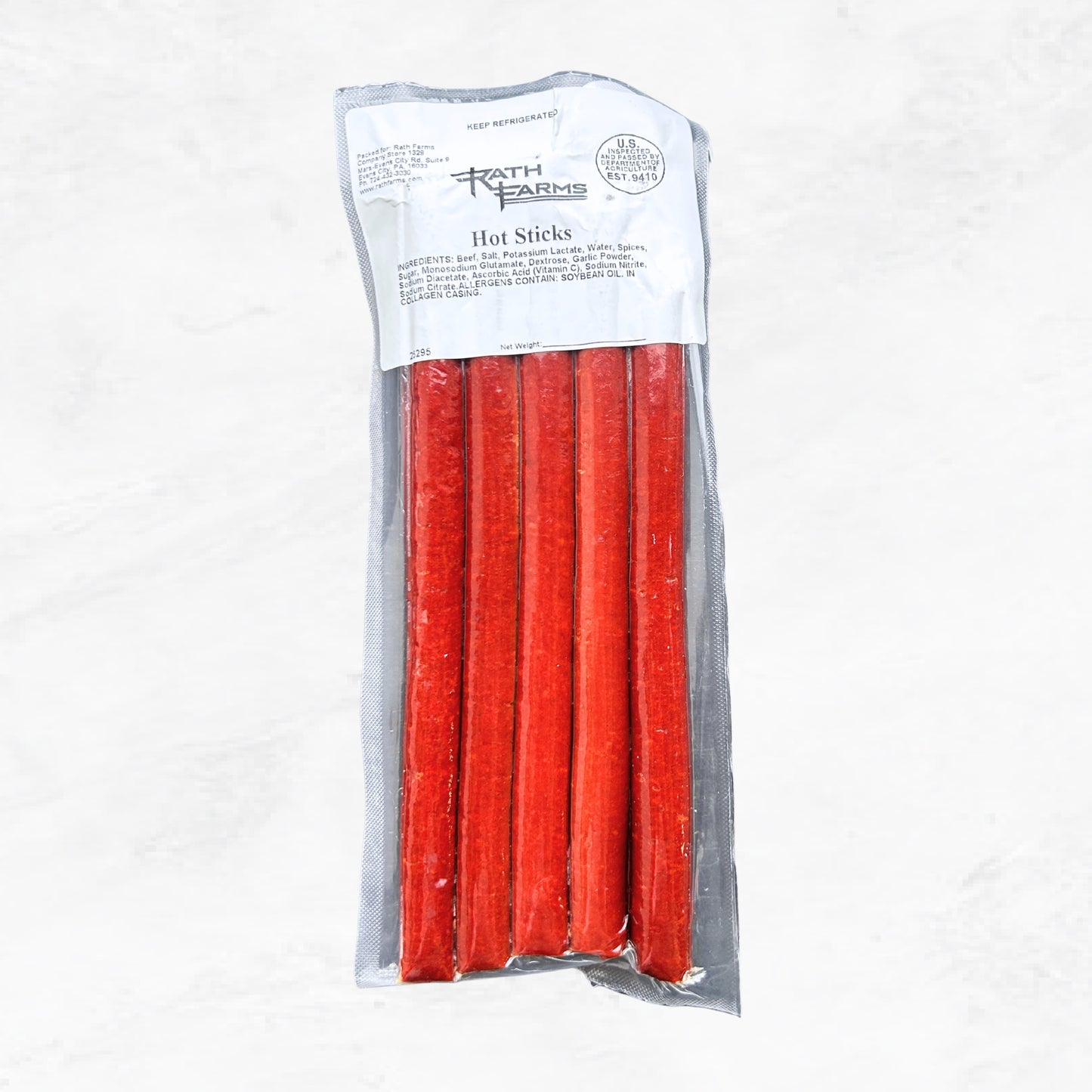 Hot Beef Sticks