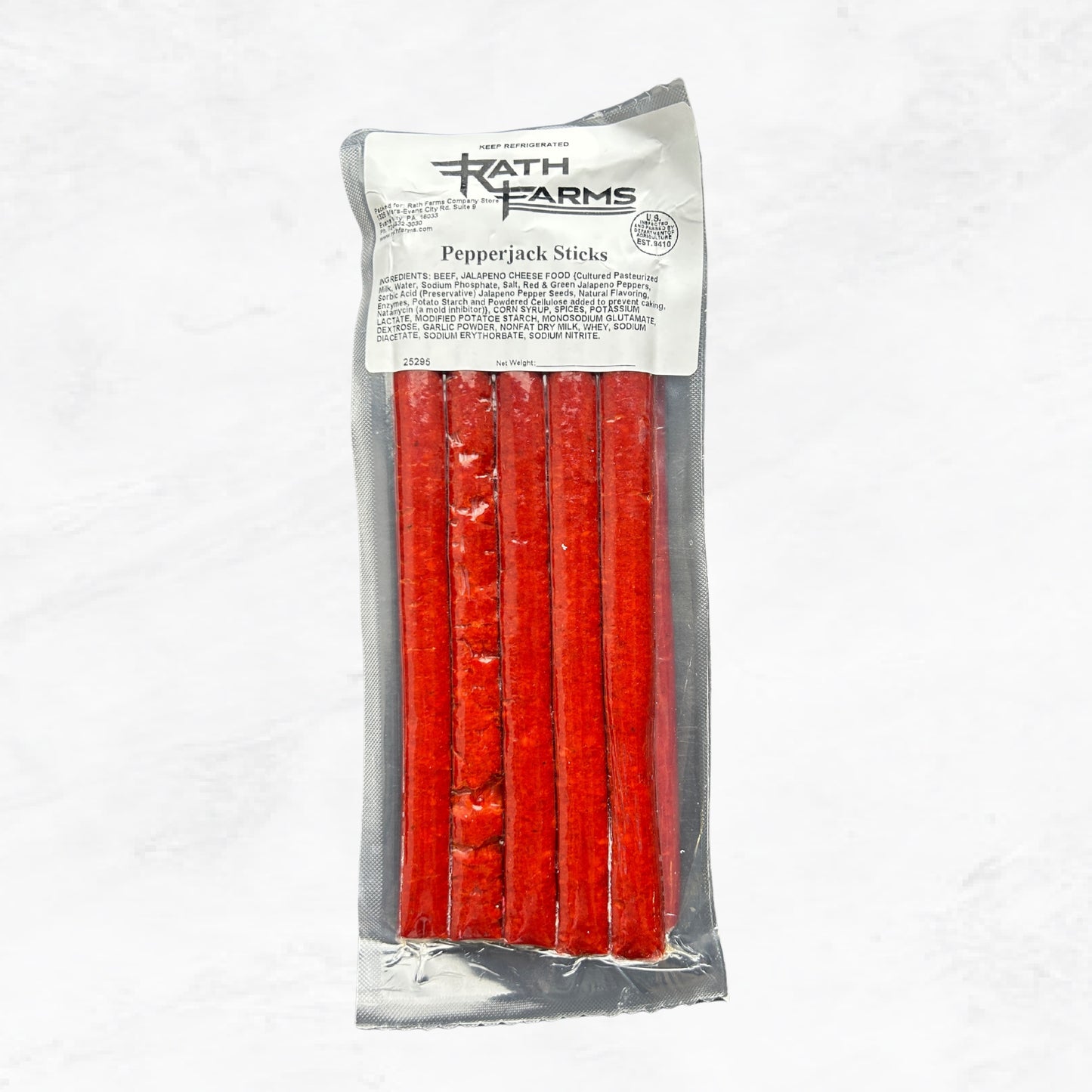 Pepper Jack Beef Sticks