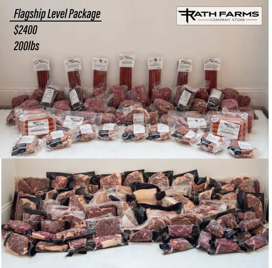 The RF Flagship Beef Package (200LBS)