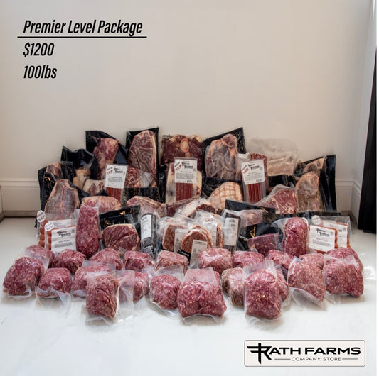 The RF Premier Beef Package (100LBS)
