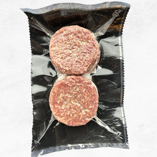 Plain Hamburger Patties (8oz) Restaurant Style