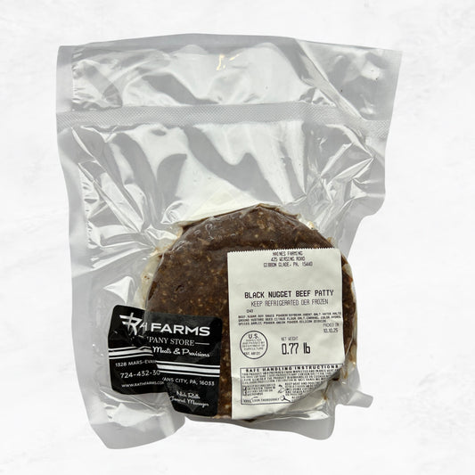 Black Nugget Hamburger Patties (6oz)